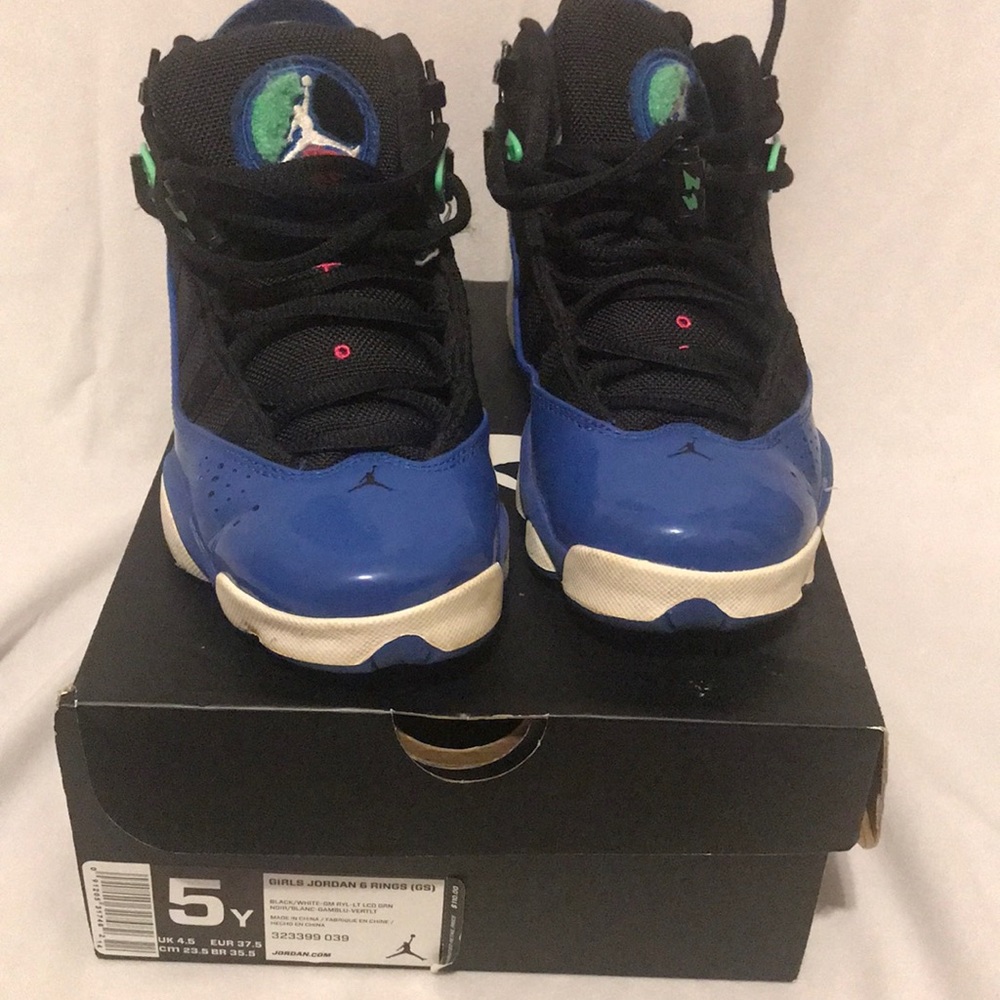 Nike Girls Jordan 6 rings size 5